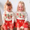 Reindeer Sequin Christmas Tutu, Red - Skirts - 4