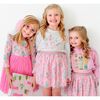 Nutcracker Christmas Long Sleeve Tutu Dress, Multi - Dresses - 4