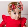 Christmas Plaid Tulle Bow Baby Headband, Multi - Hair Accessories - 5