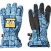 SpongeBob SquarePants™ x Andy & Evan® | Kids Square Patch Winter Gloves Powered by Zip Gloveâ„¢ Technology - Gloves - 1 - thumbnail