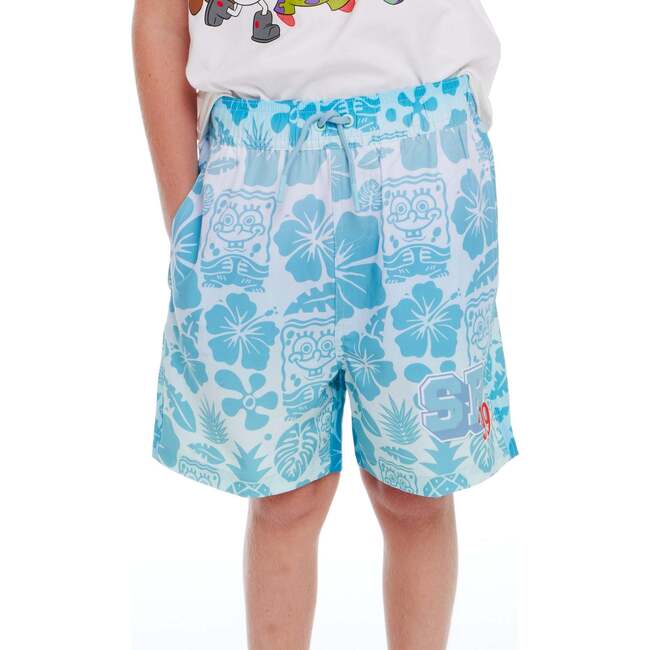 SpongeBob SquarePants™ x Andy & Evan® | Kids Tribal Art Boardshort - Swim Trunks - 2