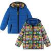 SpongeBob SquarePants™ x Andy & Evan® | Kids (2-7) Reversible Puffer Jacket - Jackets - 1 - thumbnail