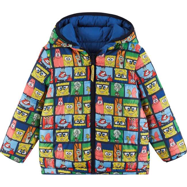 SpongeBob SquarePants™ x Andy & Evan® | Kids (2-7) Reversible Puffer Jacket - Jackets - 6