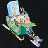 SpongeBob SquarePants™ x Andy & Evan® | Kids Hooded Krabby Patty Sleigh Ride Tee | Black - T-Shirts - 5
