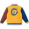 SpongeBob SquarePants™ x Andy & Evan® | Kids (2-12) Patchwork Color-Blocked Varsity Jacket - Jackets - 4