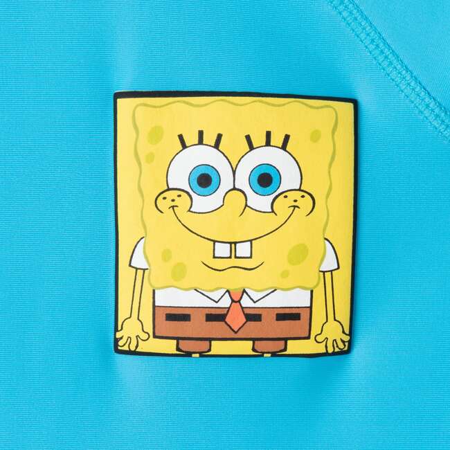SpongeBob SquarePants™ x Andy & Evan® | Infant 3D Dot Pocket & Bikini Bottom Rash Guard Set - Mixed Apparel Set - 3