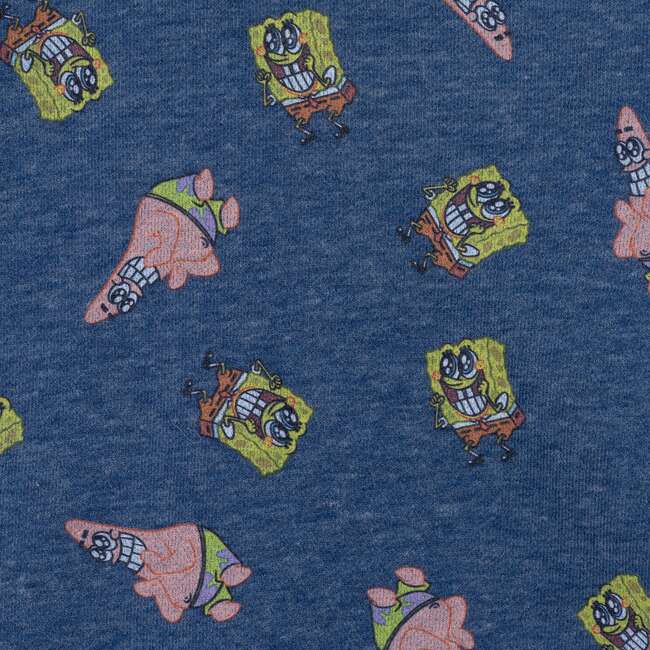 SpongeBob SquarePants™ x Andy & Evan® | Infant (9-24M) Spongebob French Terry Set | Navy - Mixed Apparel Set - 3