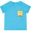 SpongeBob SquarePants™ x Andy & Evan® | Infant 3D Dot Pocket & Bikini Bottom Rash Guard Set - Mixed Apparel Set - 6