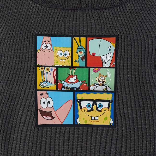 SpongeBob SquarePants™ x Andy & Evan® | Infant Hooded Waffle Tee Jogger Set - Mixed Apparel Set - 5