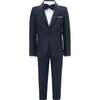 Glitter Trim Suit, Navy - Suits & Separates - 1 - thumbnail