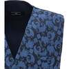 Floral Print Vest & Bowtie, Blue - Suits & Separates - 5