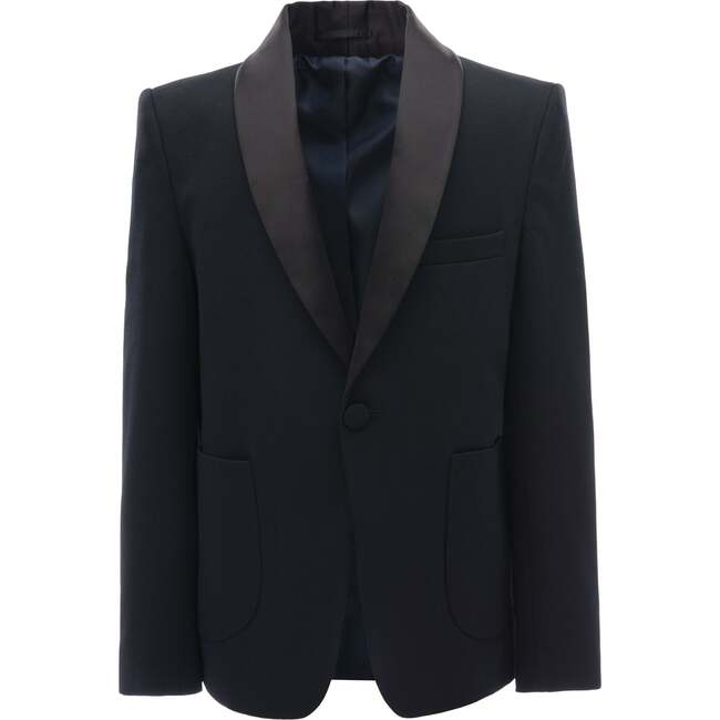 Shawl Lapel Blazer, Navy