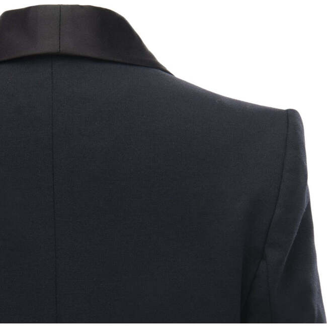 Shawl Lapel Blazer, Navy - Blazers & Sport Coats - 5