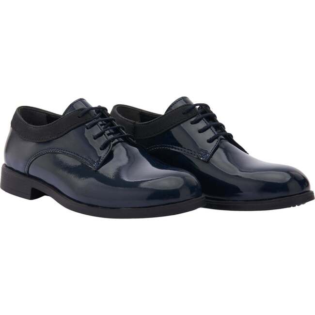 Cap Toe Oxford Shoes, Navy