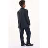5pc Damasque Print Suit, Navy - Suits & Separates - 4
