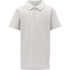 Solid Logo Polo, Grey - Polo Shirts - 1 - thumbnail