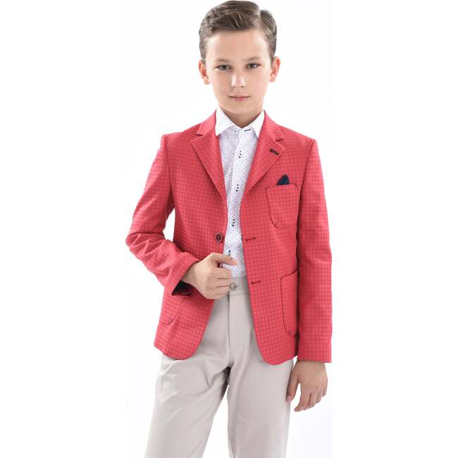 Dante Formal Dress Outfit, Red - Suits & Separates - 2