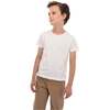 Solid Cotton T-Shirt, Off White - T-Shirts - 2