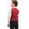 Lachlan Vest Outfit, Red - Mixed Apparel Set - 4