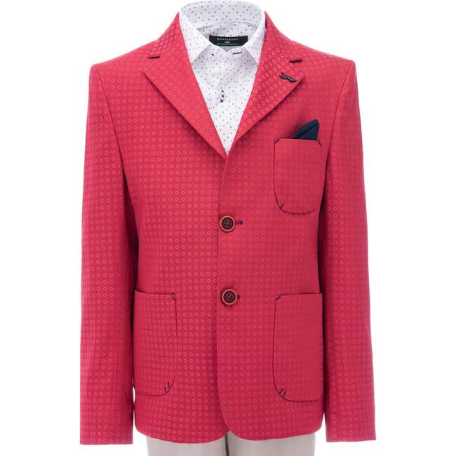 Dante Formal Dress Outfit, Red - Suits & Separates - 3