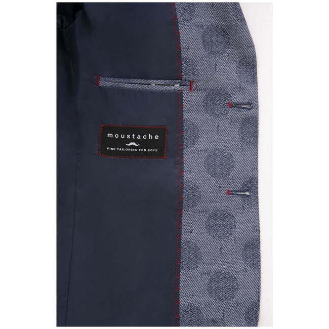 Dotted Blazer, Navy - Suits & Separates - 3