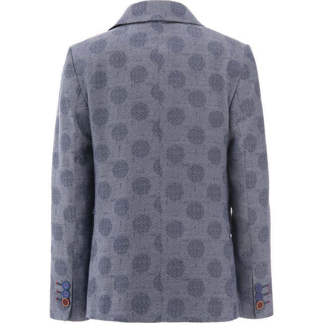 Dotted Blazer, Navy - Suits & Separates - 4
