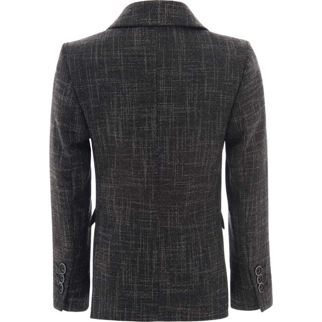 Smoky Peak Lapel Blazer, Grey - Blazers - 4