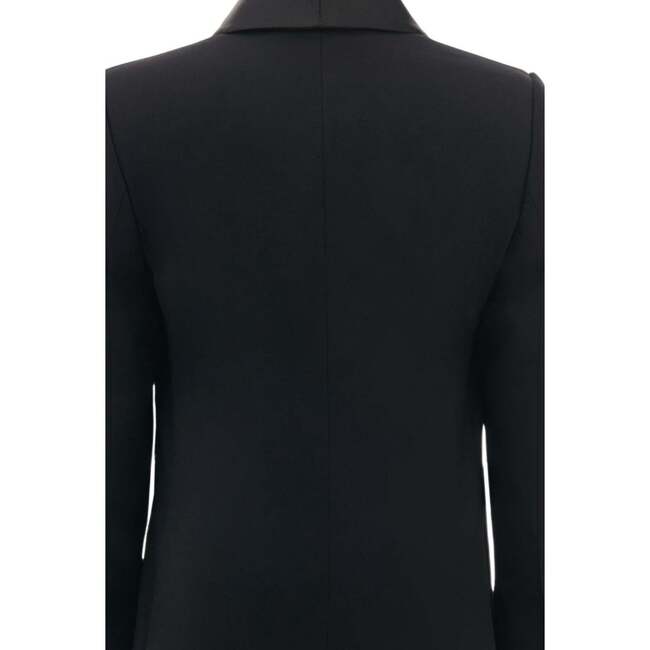 Shawl Lapel Suit, Black - Suits & Separates - 4