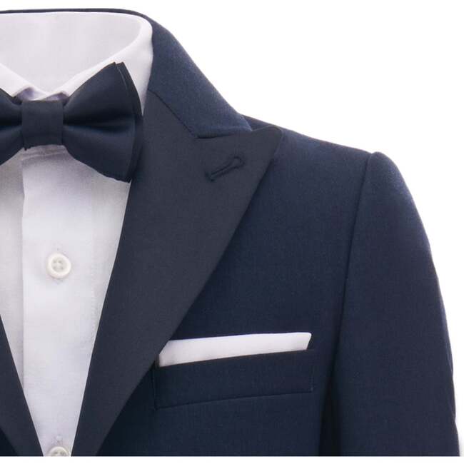 Peak Lapel Suit, Navy - Suits & Separates - 4