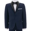 Shawl Lapel Suit, Navy - Suits & Separates - 3