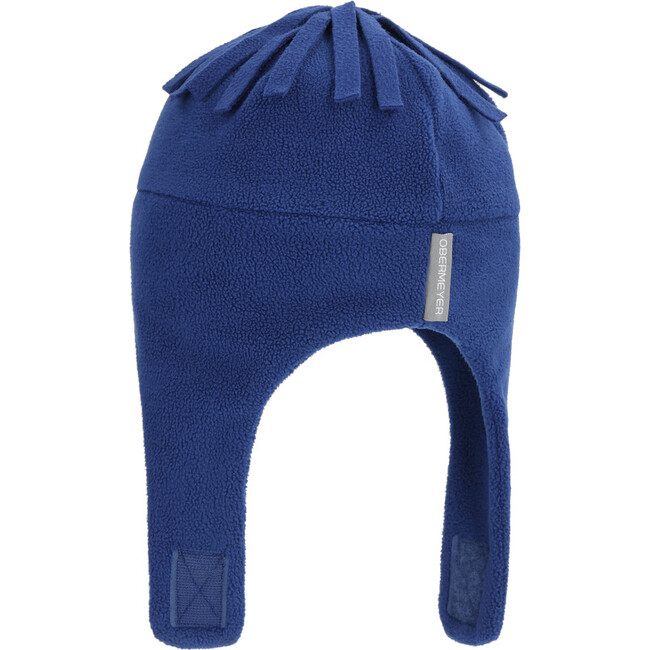 Orbit Fleece Under-Chin Strap Hook-N-Loop Hat, Navy