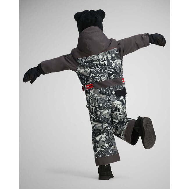 Quinn I-Grow™ Adjustable Waist Hooded One-Piece, High Alpine - Snowsuits - 3