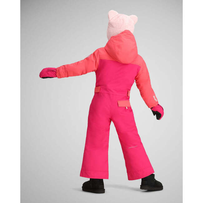 Quinn I-Grow™ Adjustable Waist Hooded One-Piece, Pink Supreme - Snowsuits - 3