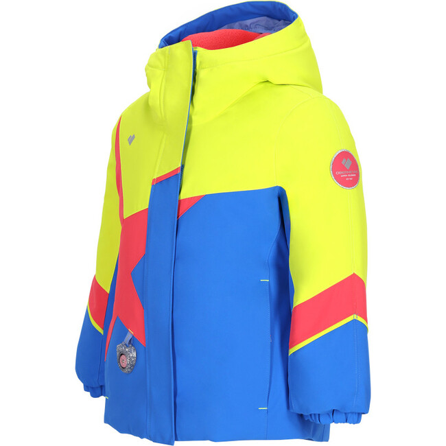 Lissa Interior Windguard Waterproof Hooded Jacket, It's Electric