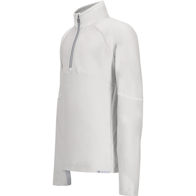 Banff Ski-Ready Interior Windguard 1/4-Zip 2-Way Stretch Baselayer, Moonstone