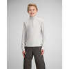 Banff Ski-Ready Interior Windguard 1/4-Zip 2-Way Stretch Baselayer, Moonstone - Jackets - 2