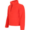 Ultra Gear Interior Windguard Mid-Layer Fleece Elongated Zip Top, Red - Fleece & Sherpa Jackets - 1 - thumbnail