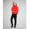 Ultra Gear Interior Windguard Mid-Layer Fleece Elongated Zip Top, Red - Fleece & Sherpa Jackets - 2