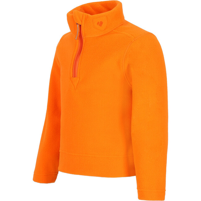 Ultra Gear Interior Windguard Mid-Layer Fleece Elongated Zip Top, Co Sunrise