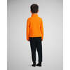 Ultra Gear Interior Windguard Mid-Layer Fleece Elongated Zip Top, Co Sunrise - Fleece & Sherpa Jackets - 3