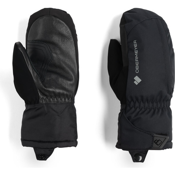 Teens Molten Waterproof Mitten, Black