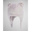 Teddy Fur Sherpa Under-Chin Strap Hook-N-Loop Hat, Silly Lilly - Winter Hats - 1 - thumbnail