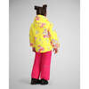 Ashor I-Grow™ Fleece Ear Warmer Interior Wind Guard Hooded Jacket, Floral Fauna - Jackets - 3
