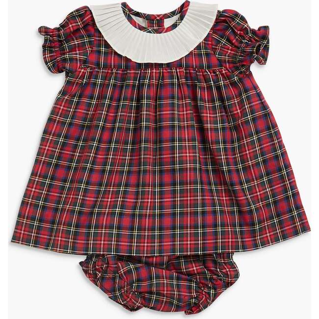 Pompabi Set Red Tartan - Dresses - 1