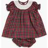 Pompabi Set Red Tartan - Dresses - 1 - thumbnail