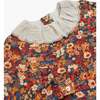 Chloe Dress Thorpe Orange Liberty - Dresses - 2