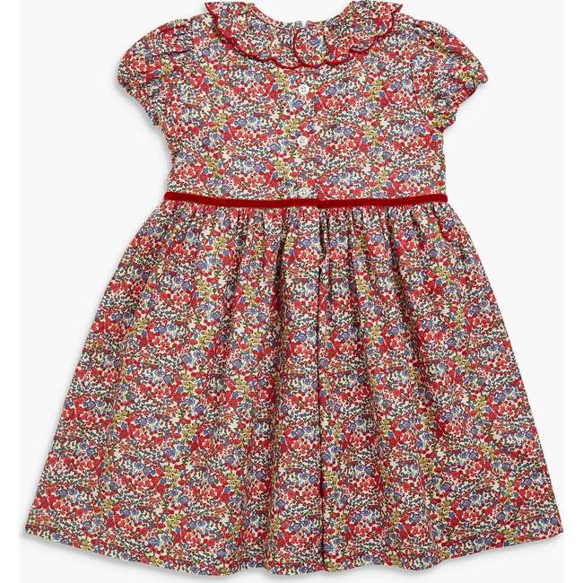 Raisin Scalloped Dress Multico Floral - Dresses - 4