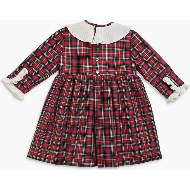 Pompadour Dress Red Tartan - Dresses - 4