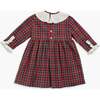 Pompadour Dress Red Tartan - Dresses - 4