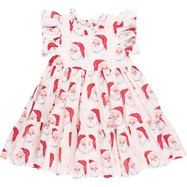 Girls Jennifer Dress , Vintage Santas - Dresses - 1